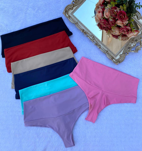 12 tangas faja brasilero colores surtidos