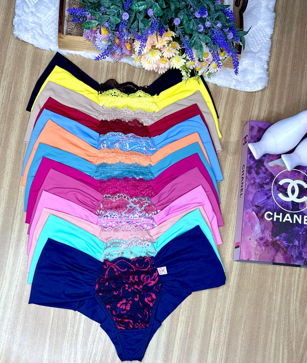 12 Tangas Sexy Colores Surtidos